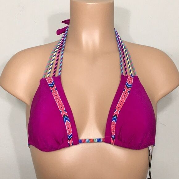 Nanette Lepore orchid string bikini top. NWT - Picture 3 of 6